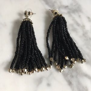 Tuckernuck beaded tassel earrings